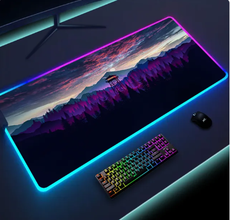 Luminous LED Lighting Mouse Pad - Pit Stop Electrics Shop