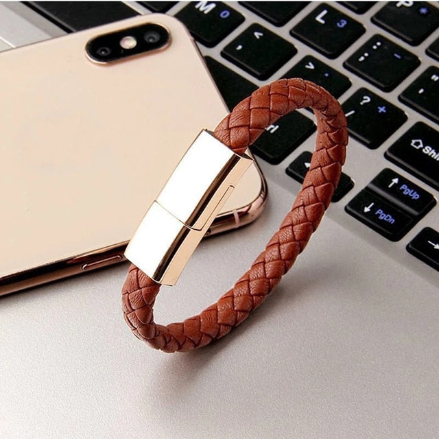 USB C Micro Cable Bracelet - Pit Stop Electrics Shop