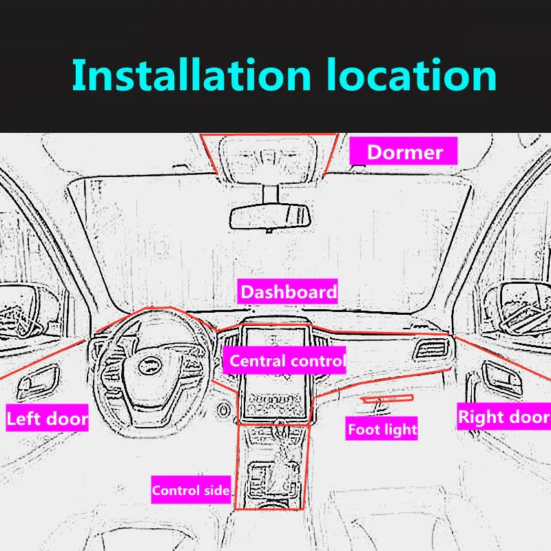 Enhance Car Interior With Stylish LED - Pit Stop Electrics Shop