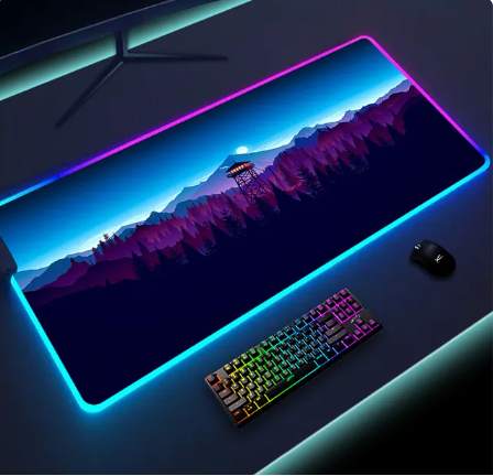 Luminous LED Lighting Mouse Pad - Pit Stop Electrics Shop