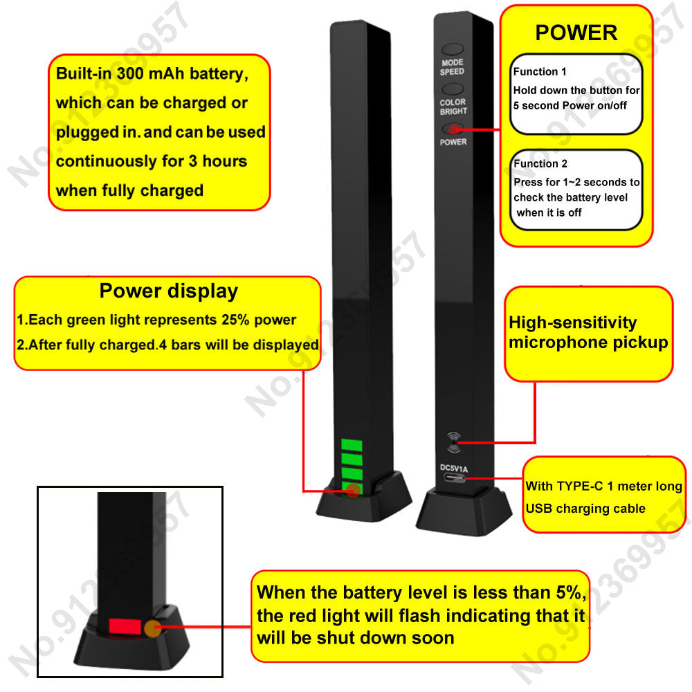 LED Light RGB Sound Control - Pit Stop Electrics Shop