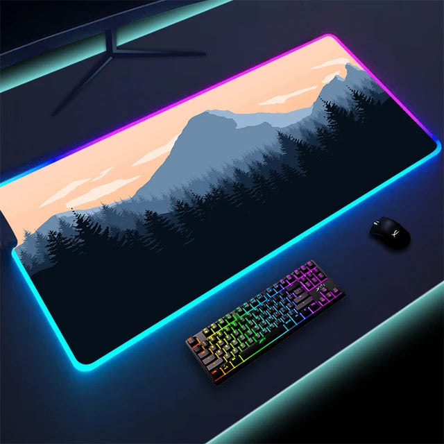 Luminous LED Lighting Mouse Pad - Pit Stop Electrics Shop