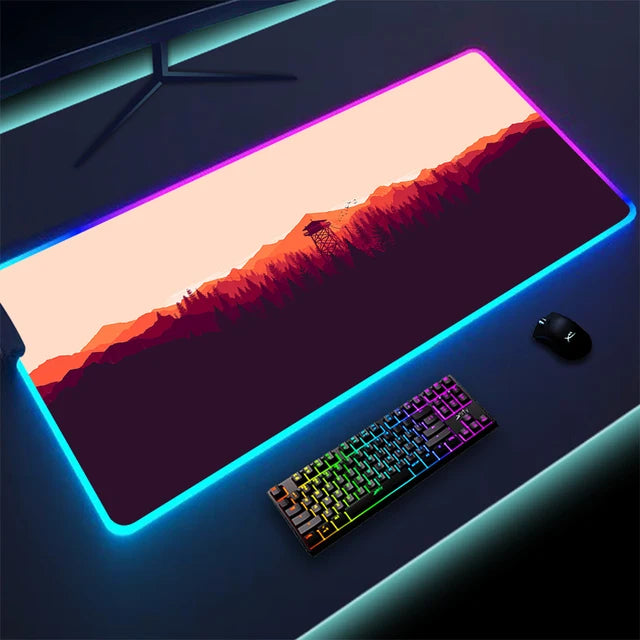 Luminous LED Lighting Mouse Pad - Pit Stop Electrics Shop