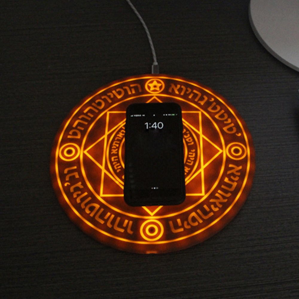 Doctor Strange Shield Light Up Wireless Charger - Pit Stop Electrics Shop