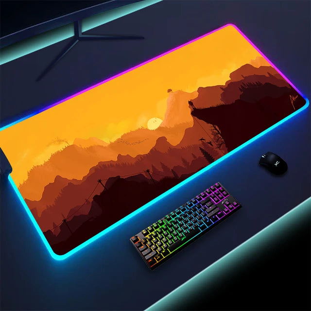 Luminous LED Lighting Mouse Pad - Pit Stop Electrics Shop