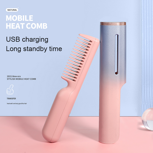 Multifunctional USB Rechargeable Hair Straightener - Pit Stop Electrics Shop