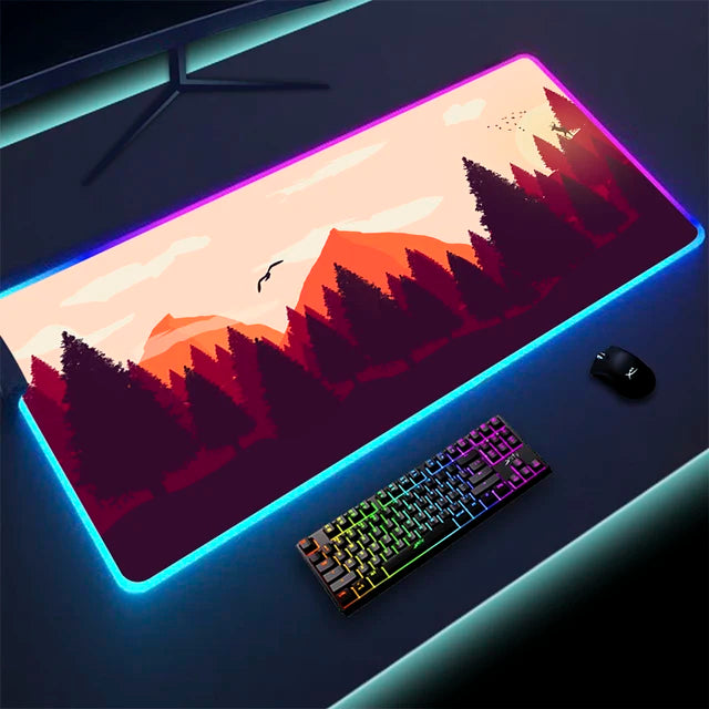 Luminous LED Lighting Mouse Pad - Pit Stop Electrics Shop