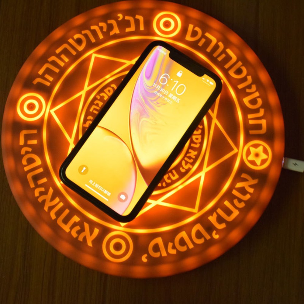 Doctor Strange Shield Light Up Wireless Charger - Pit Stop Electrics Shop