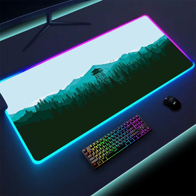 Luminous LED Lighting Mouse Pad - Pit Stop Electrics Shop