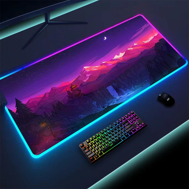 Luminous LED Lighting Mouse Pad - Pit Stop Electrics Shop