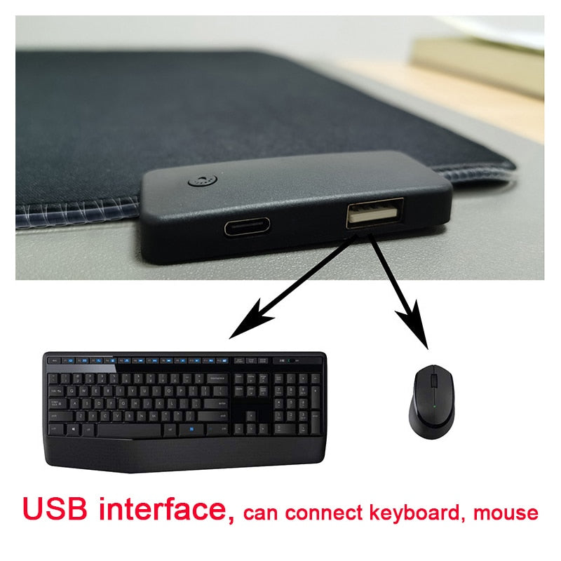 RGB Mouse Pad with Cable - Pit Stop Electrics Shop