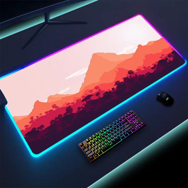 Luminous LED Lighting Mouse Pad - Pit Stop Electrics Shop