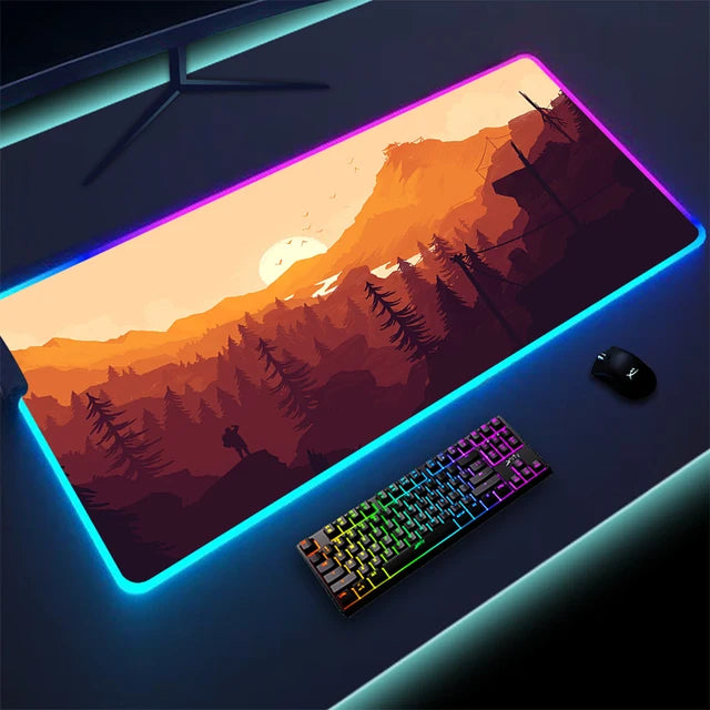 Luminous LED Lighting Mouse Pad - Pit Stop Electrics Shop