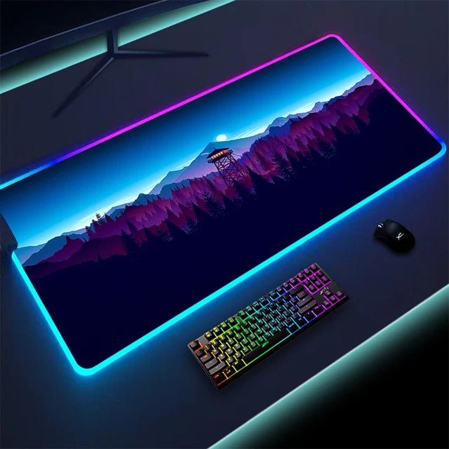 Luminous LED Lighting Mouse Pad - Pit Stop Electrics Shop