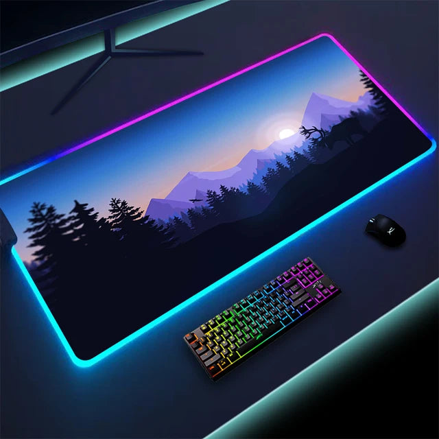 Luminous LED Lighting Mouse Pad - Pit Stop Electrics Shop