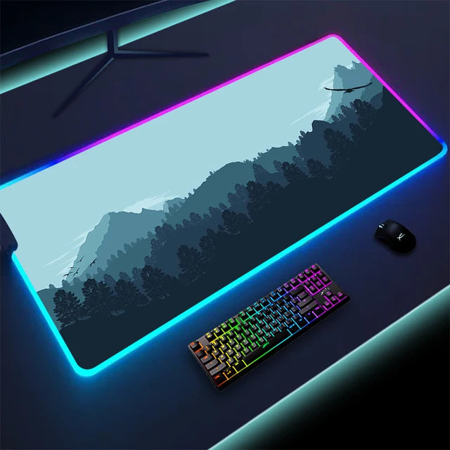 Luminous LED Lighting Mouse Pad - Pit Stop Electrics Shop