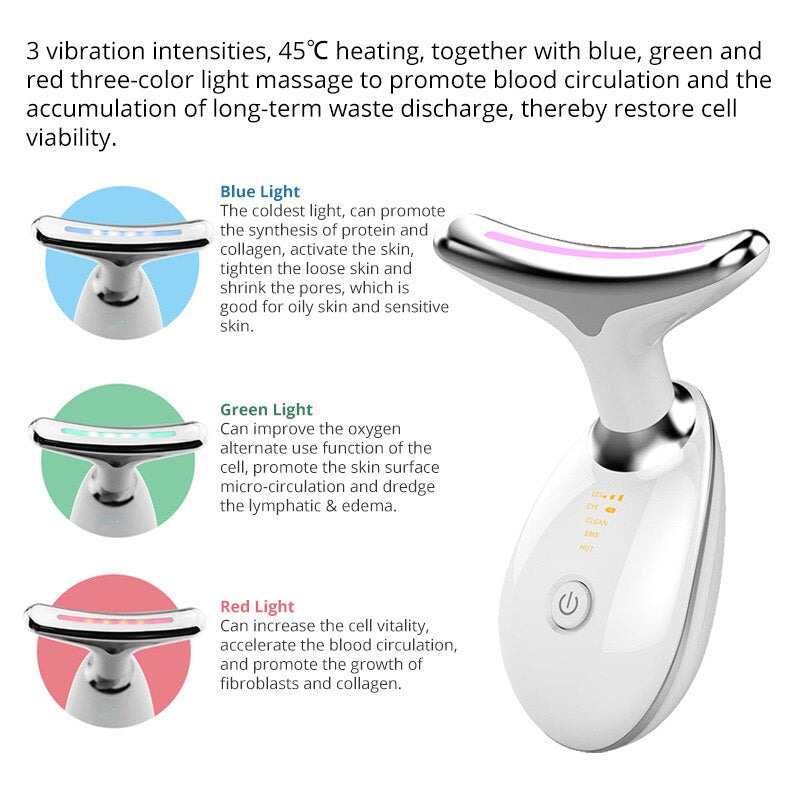 Neck Anti Wrinkle Face Beauty Device - Pit Stop Electrics Shop