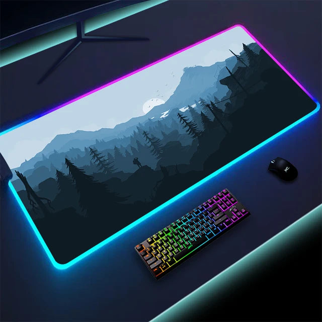 Luminous LED Lighting Mouse Pad - Pit Stop Electrics Shop